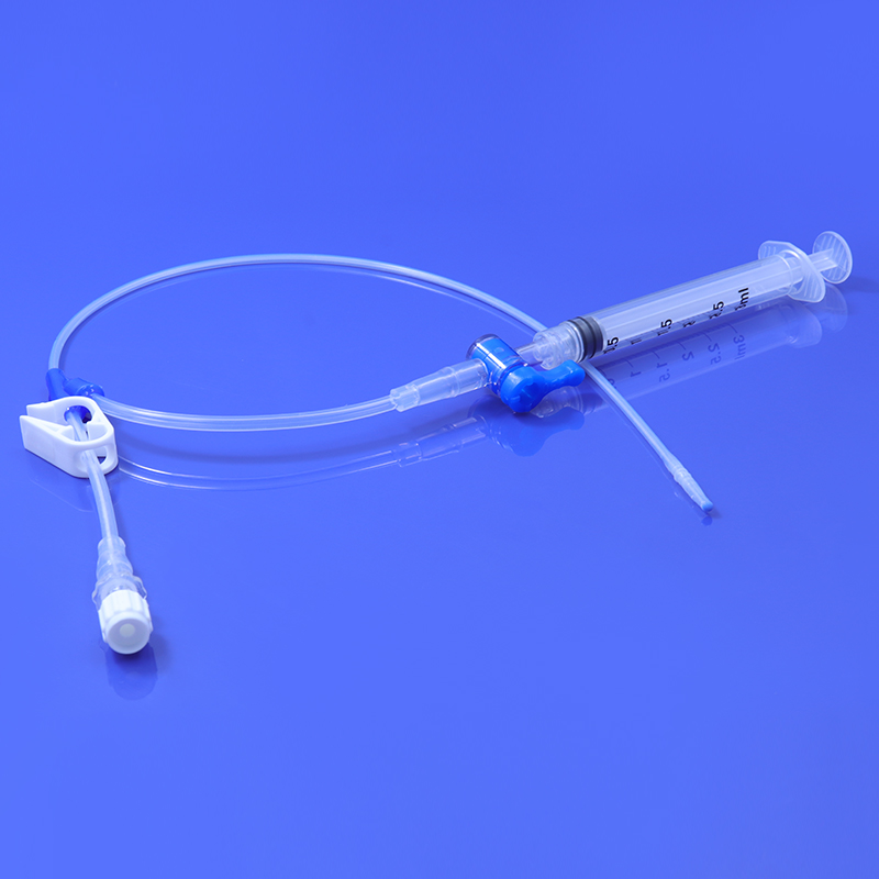 Latex-Free  and Flexible Silicone Hysterosalpingography HSG Catheter / HSG Balloon Catheter