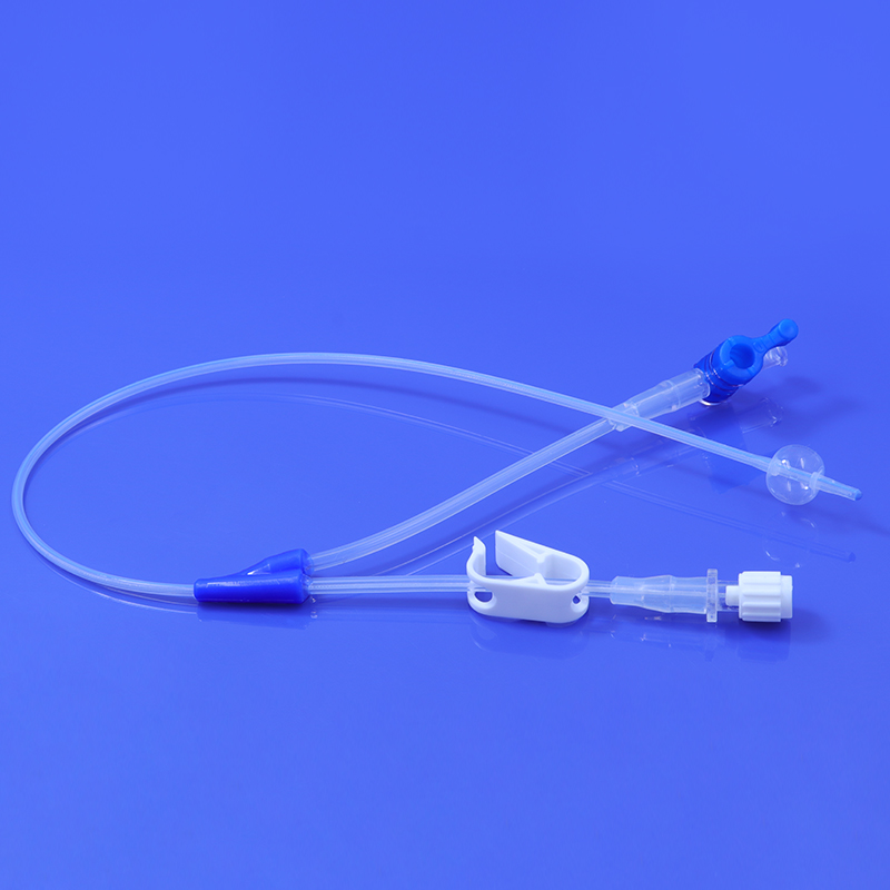 Latex-Free  and Flexible Silicone Hysterosalpingography HSG Catheter / HSG Balloon Catheter