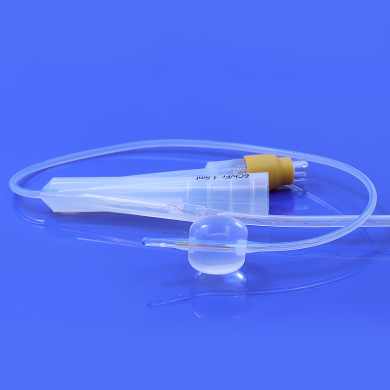 Temp Sensor Silicone Foley Catheter for Child