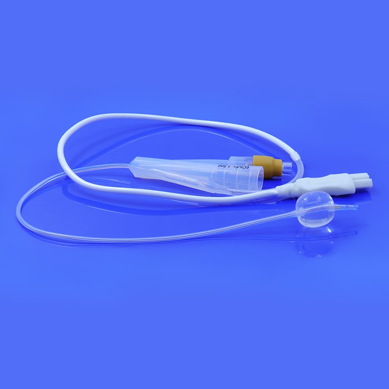 Temp Sensor Silicone Foley Catheter for Child