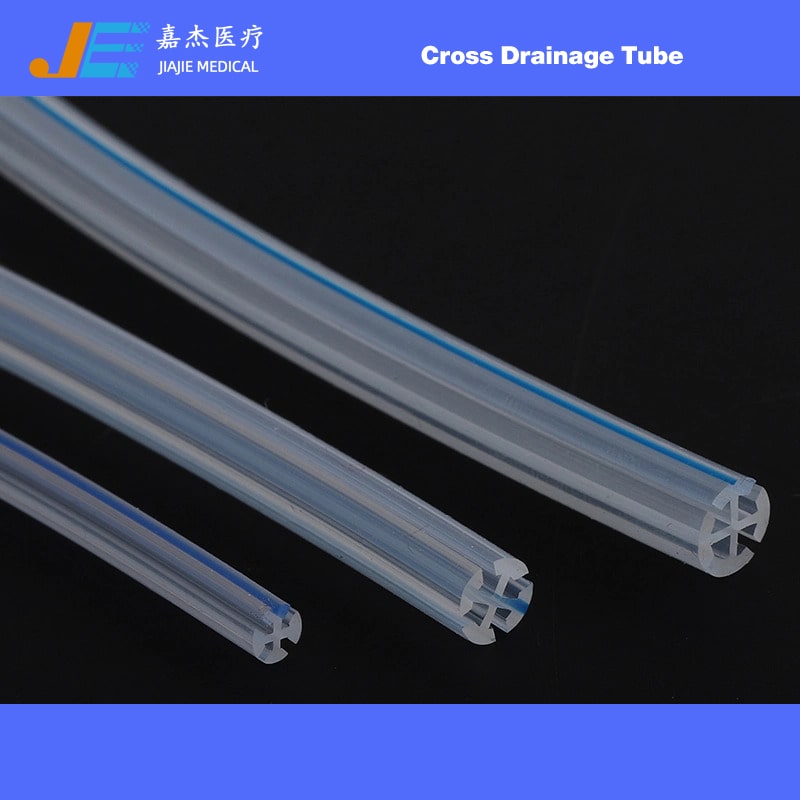 Medical Silicone Drainage Cross Tube