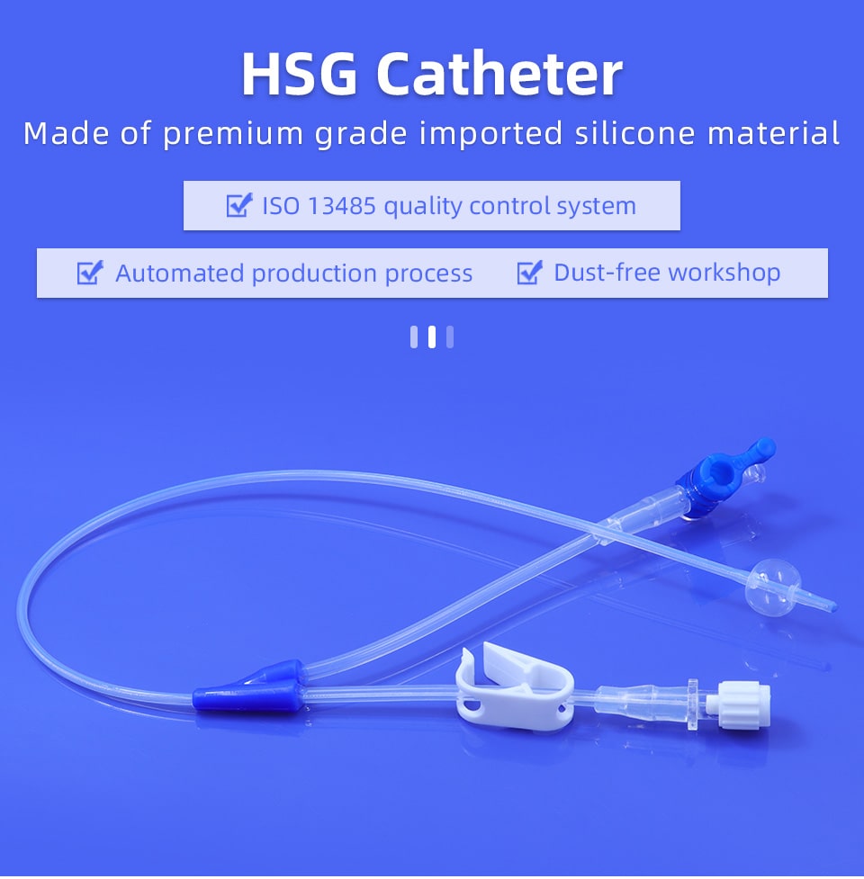 hsg catheter hysterosalpingographie catheter hsg balloon catheter