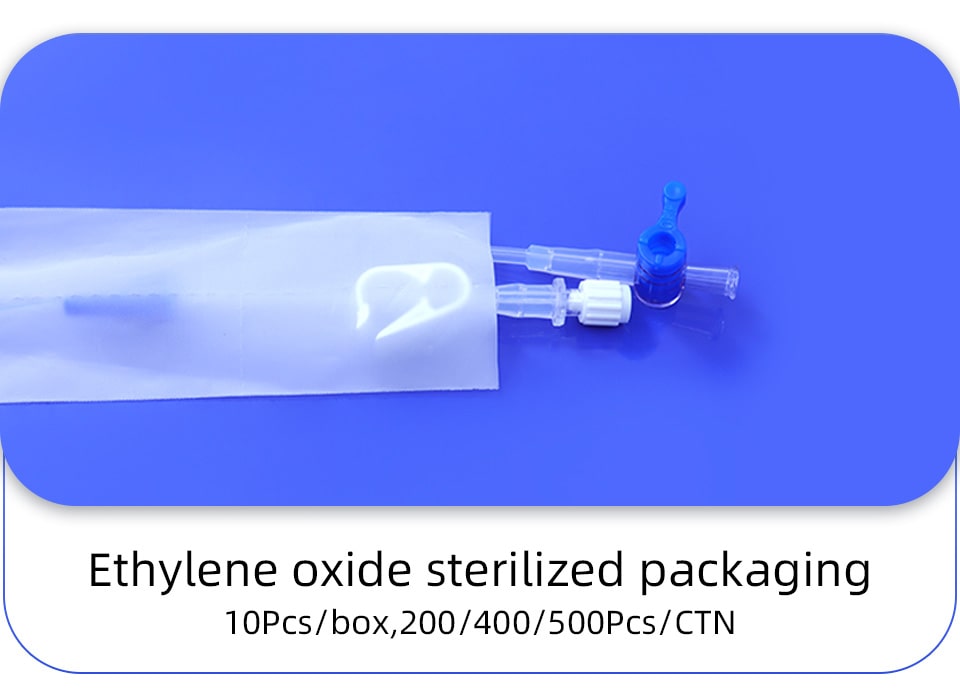 sterilized packaging for hsg catheter